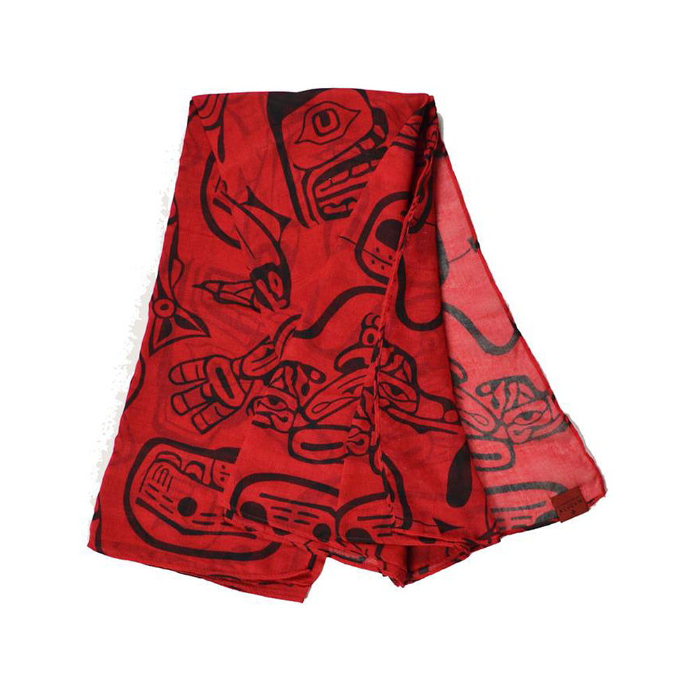 Haida Dreamtime Voile Scarf