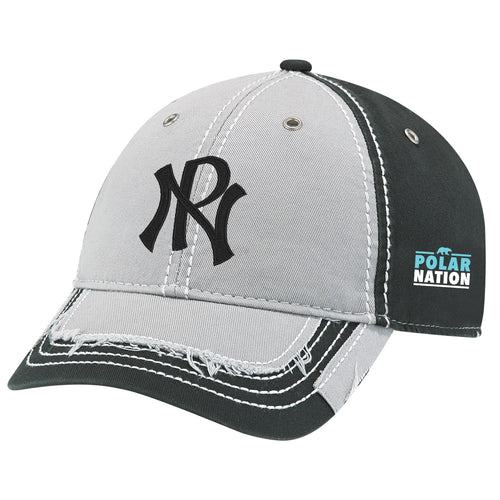 Polar Nation Signature Series Garment Washed Deluxe Cap, Black