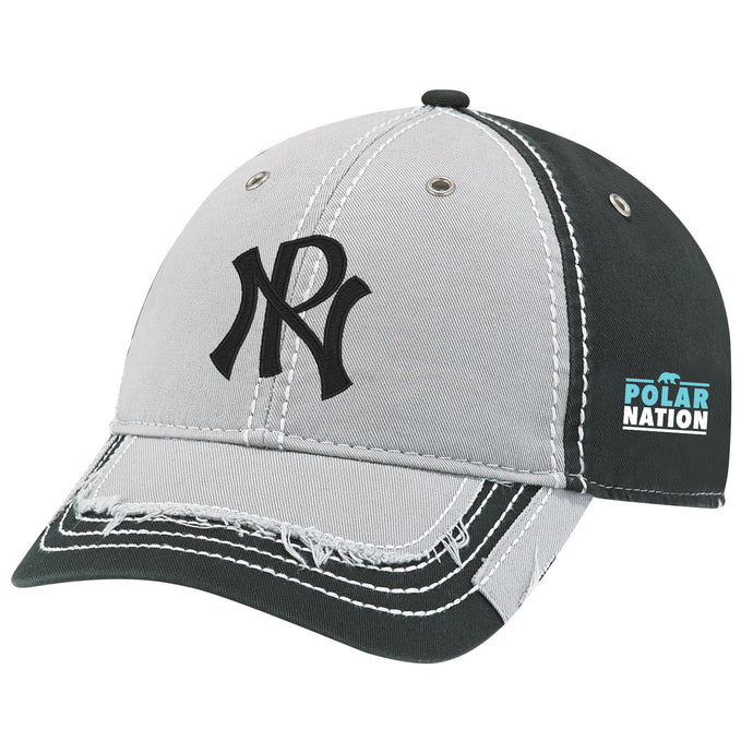 Polar Nation Signature Series Garment Washed Deluxe Cap, Black