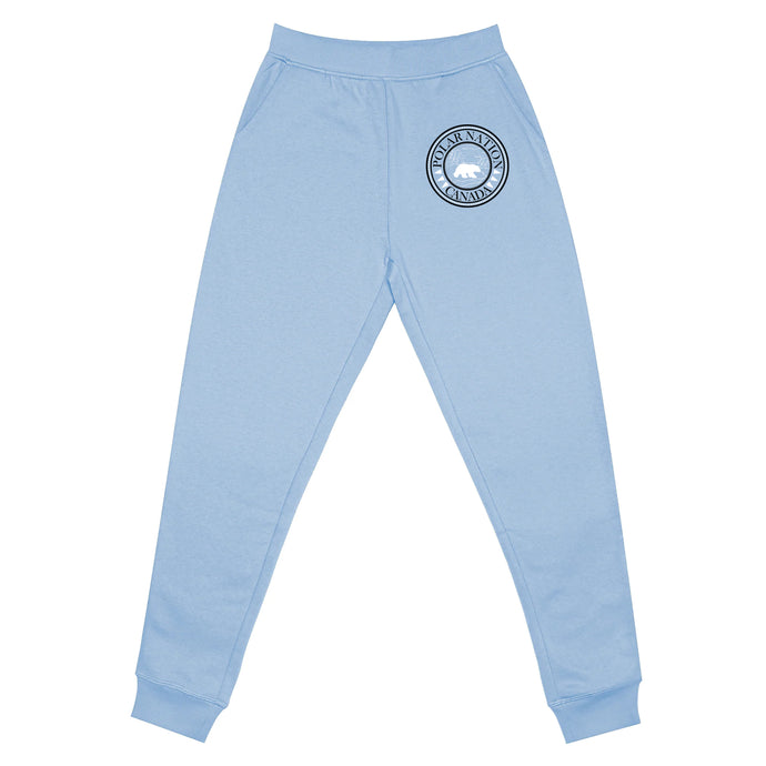 Polar Nation Canada Fleece Joggers, Glacier Blue