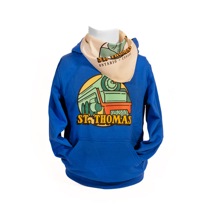 Youth St. Thomas Train Fleece Hoodie & Handkerchief Bundle