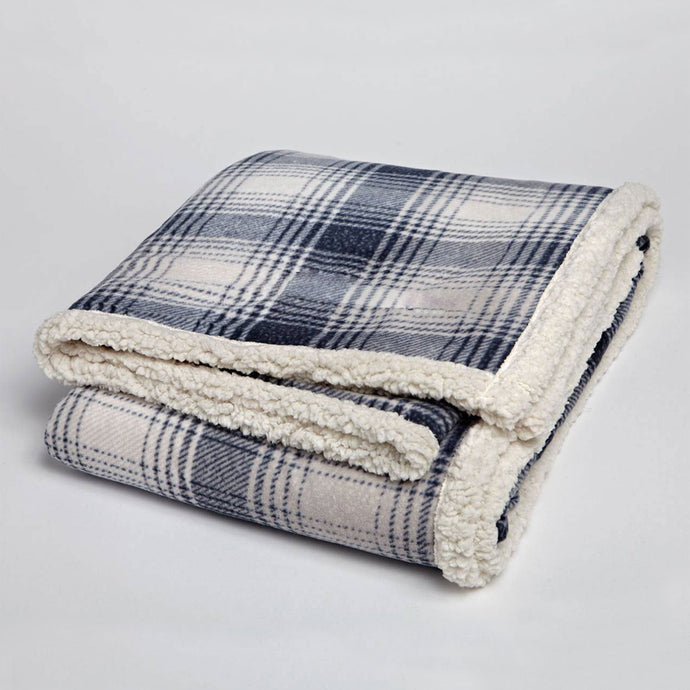 Cottage Plaid Throw Blanket